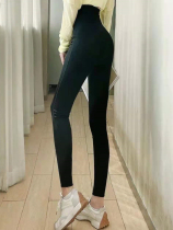 Kaka womens official abdominal artifact postpartum strong shaping high waist waist small belly seamless hip yoga pants