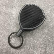 Anti-lost hand rope telescopic keychain can automatically retract the rope easy-pull buckle lanyard fishing wire rope outdoor lure