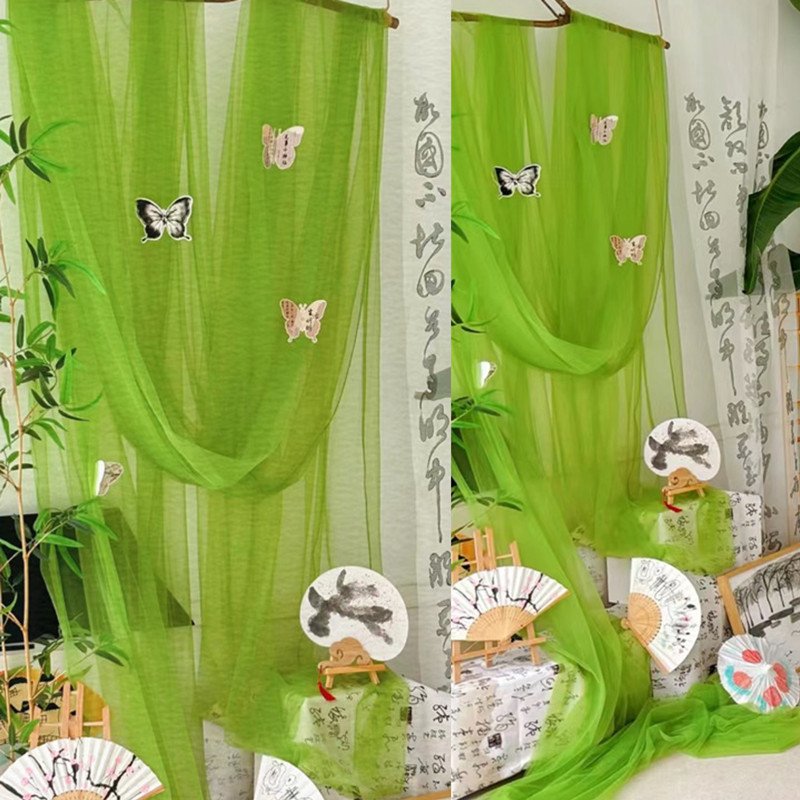 Spring Apple Green Light Green Grass Green Wedding Decoration Wedding Decoration Chair Back Tulle Soft Tulle Wedding Dress Mesh Fabric Spring Apple Green Light Green Grass Green Wedding Decoration Wedding Decoration Chair Back Tulle Soft Tulle Wedding Dress Mesh Fabric
