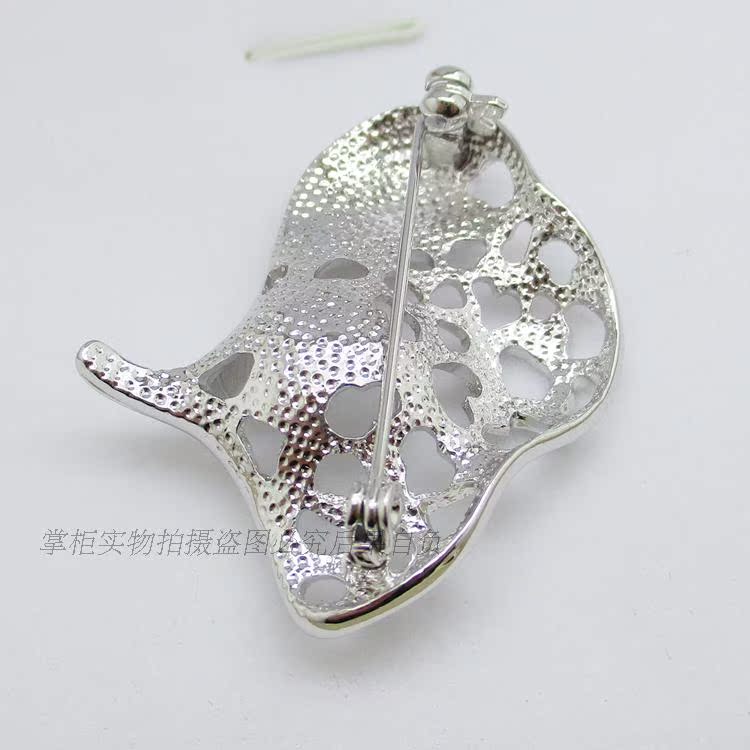 Broche en Alliage argent plaqué or - Ref 1176522 Image 4