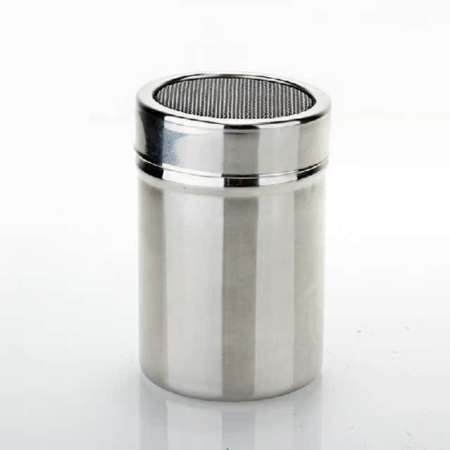 Fancy máy pha cà phê thép không gỉ bột lưới gạc bột sàng bụi bụi bột bụi chai ca cao bình pha cà phê kiểu pháp