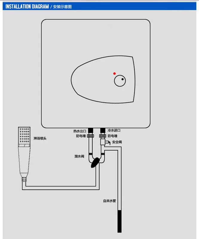 Nhà sản xuất chính hãng Sakura vuông 15L20L30 lít lưu trữ loại nhỏ tắm vòi sen gia đình điện nước nóng bếp