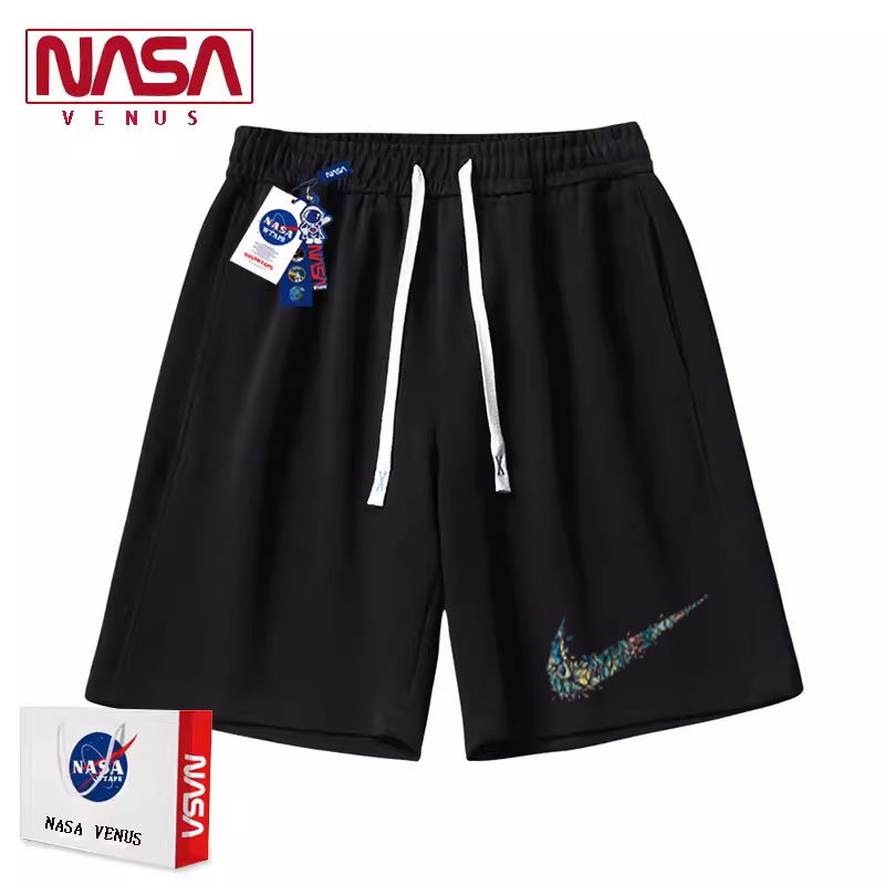 NK, американский модный бренд, хлопковые шорты, мужские летние повседневные спортивные брюки, молодежные высококачественные брюки с пятью точками