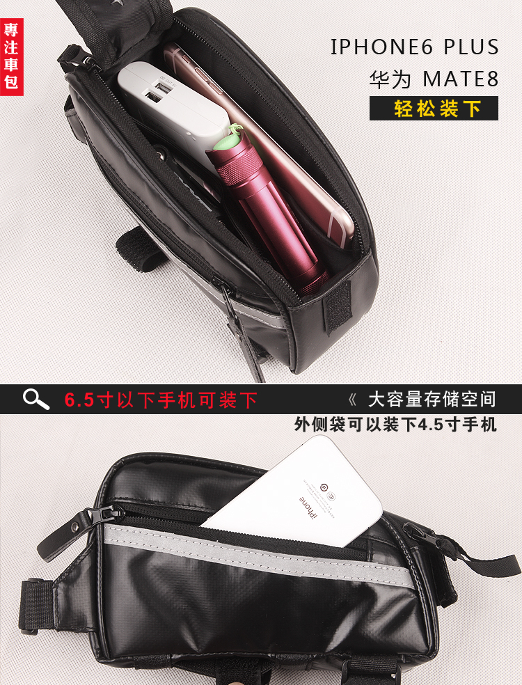 Sacoche pour vélo mixte RHINOWALK - Ref 2216319 Image 13