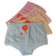 Buy 6 pieces of middle-aged and elderly women's pure cotton plus fat small flat-angle high-waist plus fat underwear Huayouyuan 6588