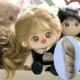 Коричневый хвостик, парик