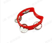 Orff childrens percussion instrument school kindergarten play teaching aids 4 bell rings hand bell flower drum circle