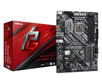 ASRock Z490 Phantom Gaming 4 Motherboard CPU 10900K 10700K PG4