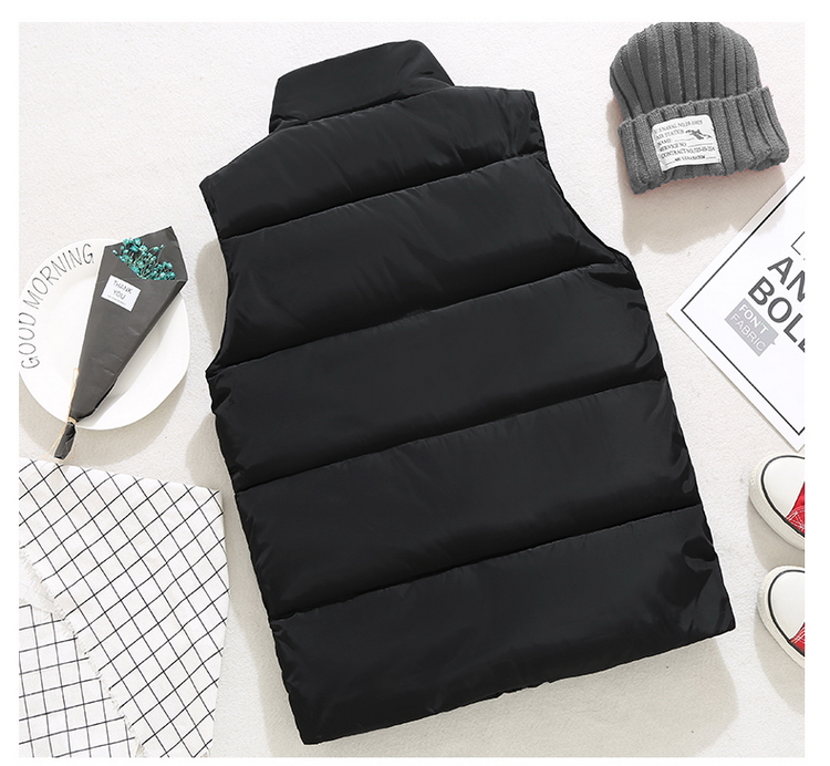 Mùa thu và mùa đông xuống áo vest cotton Phiên bản Hàn Quốc của những chiếc áo vest nam ấm áp vest vest ngang vai mạng xã hội đỏ với cùng một đoạn cotton áo khoác blazer nam hàn quốc