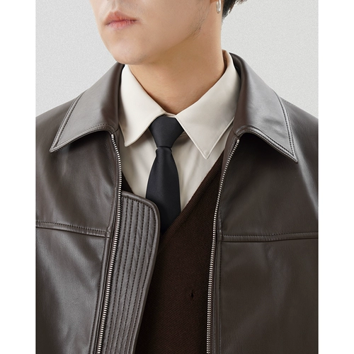 Полиуретановая осенняя ретро короткая куртка для отдыха, коллекция 2023