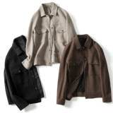 Демисезонная японская ретро вельветовая трендовая куртка для отдыха, изысканный стиль