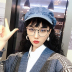 Ulzzang Phnom Penh gọng kính gọng kính nữ em gái mềm Su Yan giả tạo khung nữ với cận thị phiên bản Hàn Quốc mặt phẳng tròn - Kính khung kính phân cực Kính khung