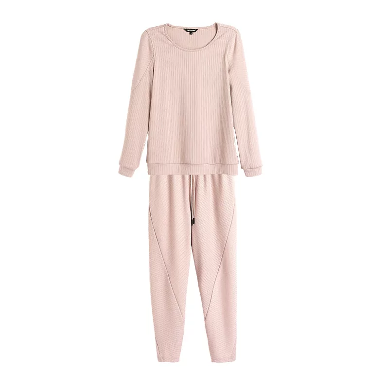 Autumn long-sleeve, set, 2020, plus size