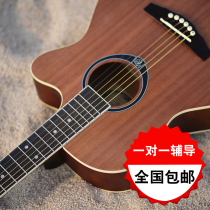 chard folk guitar 39 inch 40 inch 41 inch acoustic guitar Beginner introductory practice student male and female students
