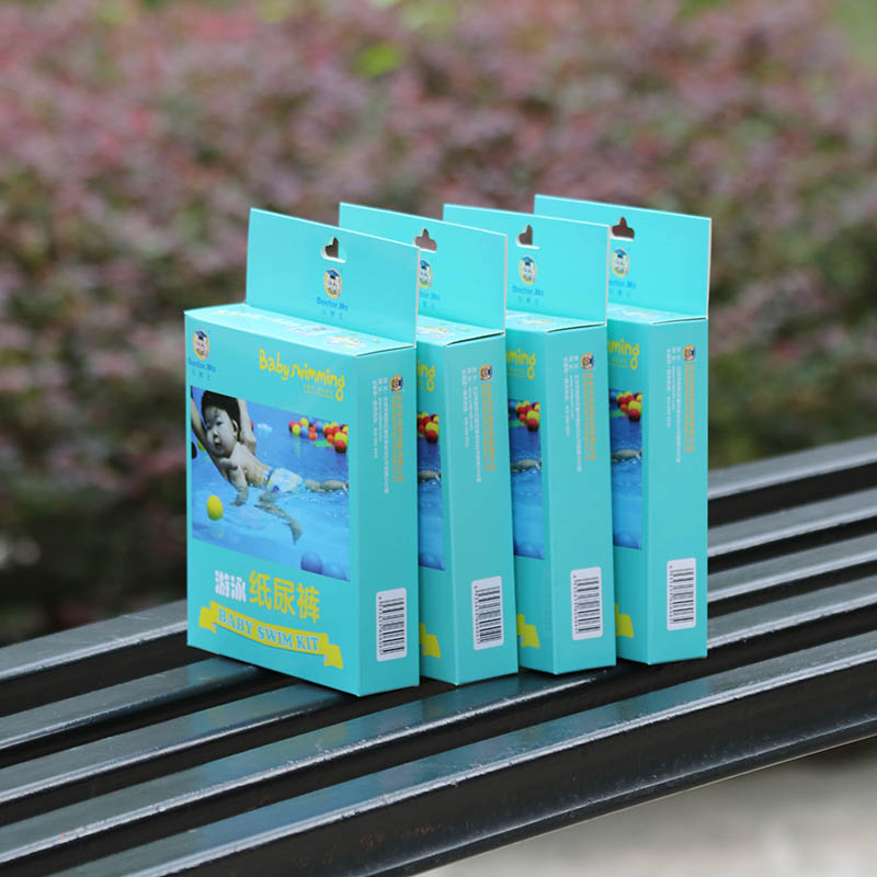 Dr. Ma's baby swimming pool baby double anti-leakage urine-proof swimming pants infant male and female repeat use 8