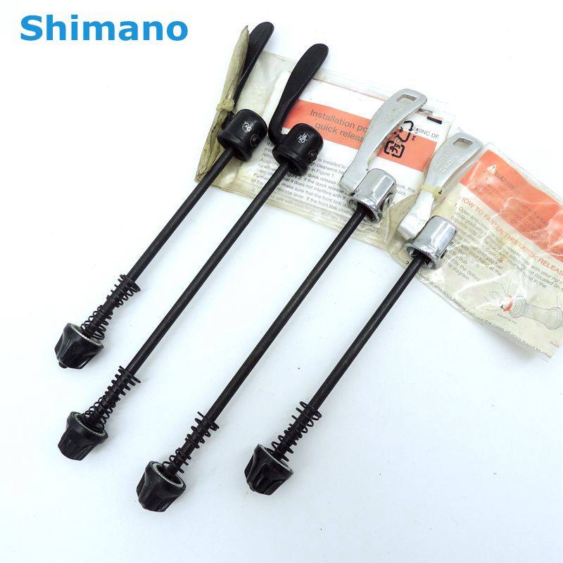 SHIMANO quick release lever Front and rear wheel fixing rod Road mountain bike hub front and rear quick release