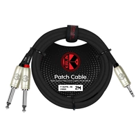 Маленькие три ядра - стерео большие два ядра - черные - 2 метра