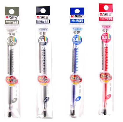 5 morning light refill 6102 neutrality pen core MG6102 water-based pen refill 0 5mm stand-in core