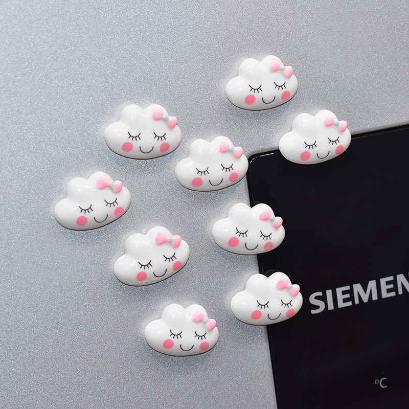 Creative Cartoon Smiling Face Clouds magnet magnets Magnetic whiteboard blackboard Magnetic buckle Teaching with magnetic stud magnet sheet