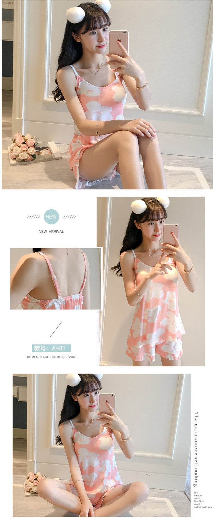 Pyjama pour femme OTHER   en Coton à sling - Ref 2994337 Image 18