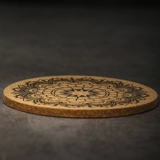 Европейские пробковые подставки для бара, противообжигающие подставки, подставки для коктейлей, антикварные водопоглощающие подставки для кофе-бара