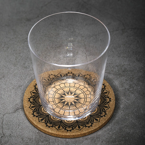 Европейские пробковые подставки для бара, противообжигающие подставки, подставки для коктейлей, антикварные водопоглощающие подставки для кофе-бара