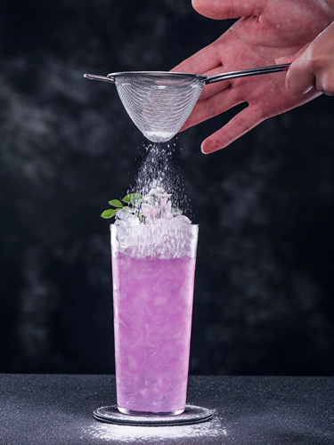 Бар легендарный коктейль специального коктейльного треугольника фильтр экрана экрана порошкообразной конус из нержавеющей стали тип конуса