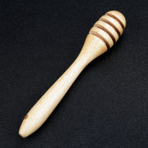 Stir stick natural beech wood honey stick long handle solid wood long handle jam bar creative juice stirring to take nectar stick