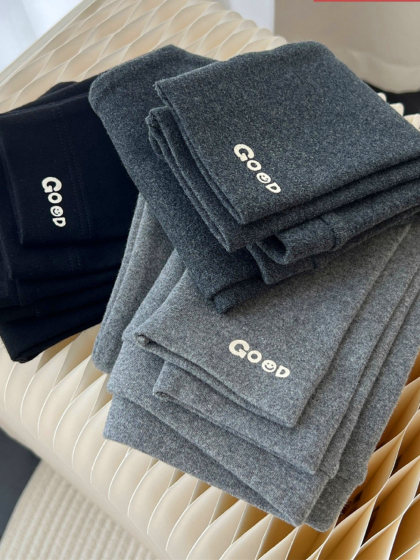 女童裤子春装外穿儿童纯棉磨毛打底裤春季宝宝洋气紧身黑长裤春天