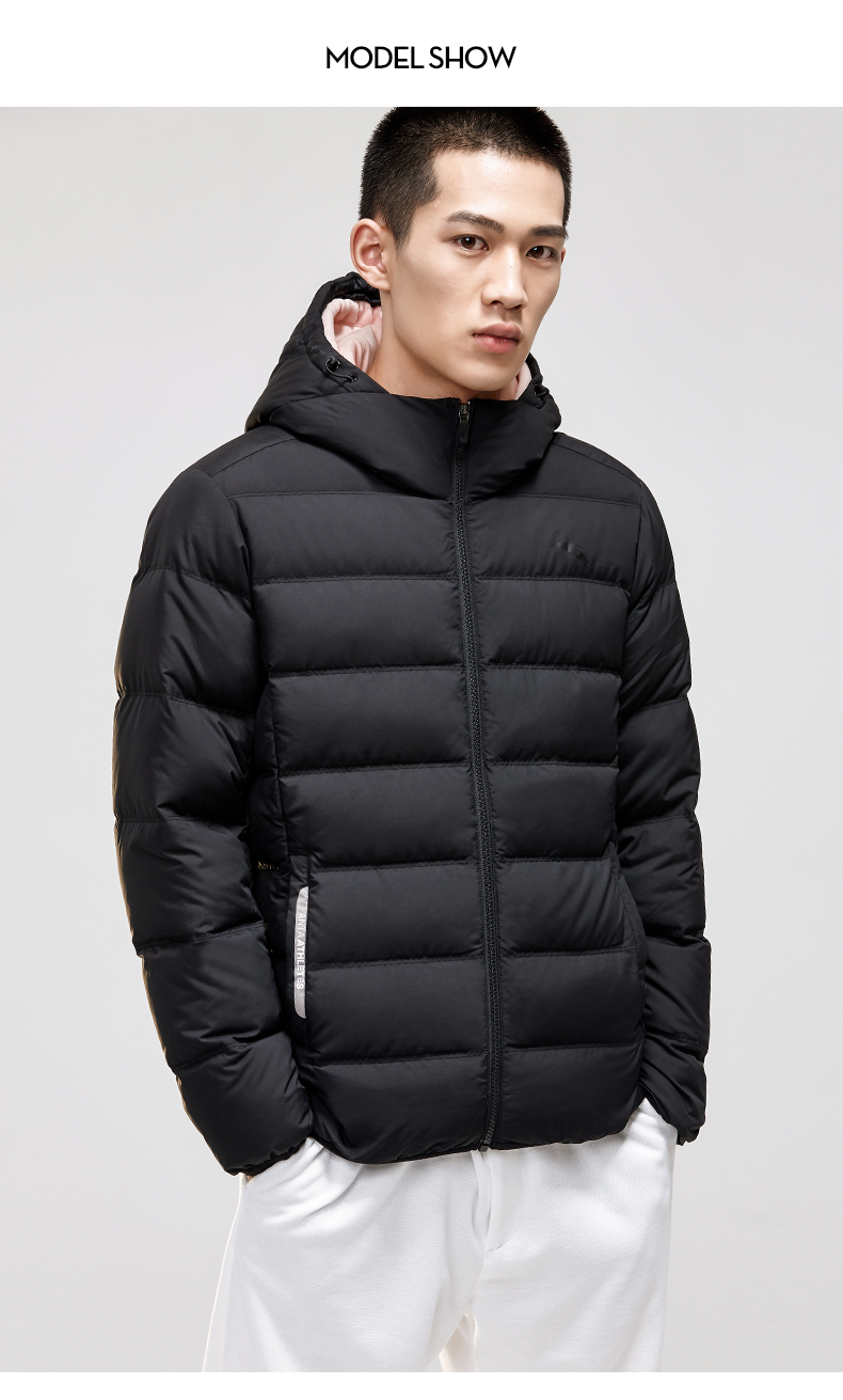 Anta nam down jacket 2018 mùa đông mới trang web chính thức xác thực dày ấm thể thao xuống áo khoác nam áo khoác lông vũ lining nam