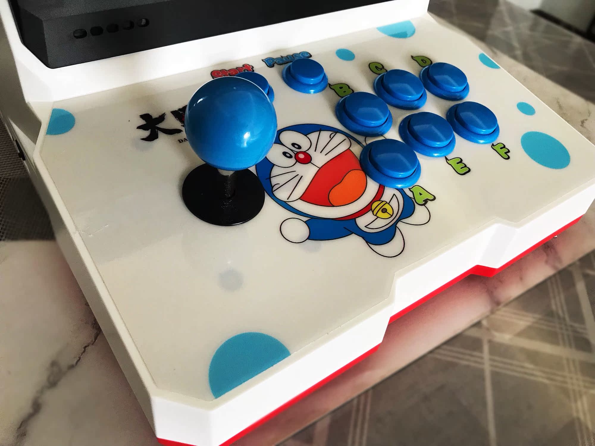 Doraemon Street Machine Double Full Nhựa Pandora Box Glory Back to Back Game Machine 2500 Game Nỗi nhớ Máy - Kiểm soát trò chơi tay cầm pxn