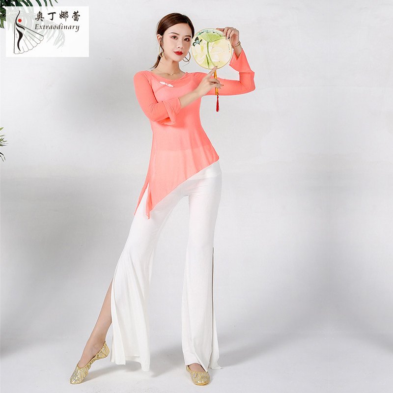 Classical Dance Character Dressing Dance Dressing Floating Chinese Wind Performance Gymnastics Modern Flag Bangrobe