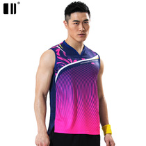 (Anti-stick type) single and double badminton uniforms mens short-sleeved T-shirt sportswear jacket volleyball uniforms mens table tennis uniforms