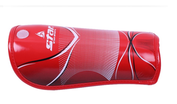 Chính hãng STAR Shida Shin bảo vệ bóng đá Thiết bị bảo vệ bóng đá Dây đeo xà cạp Quần legging thẳng - Dụng cụ thể thao găng tay thể thao