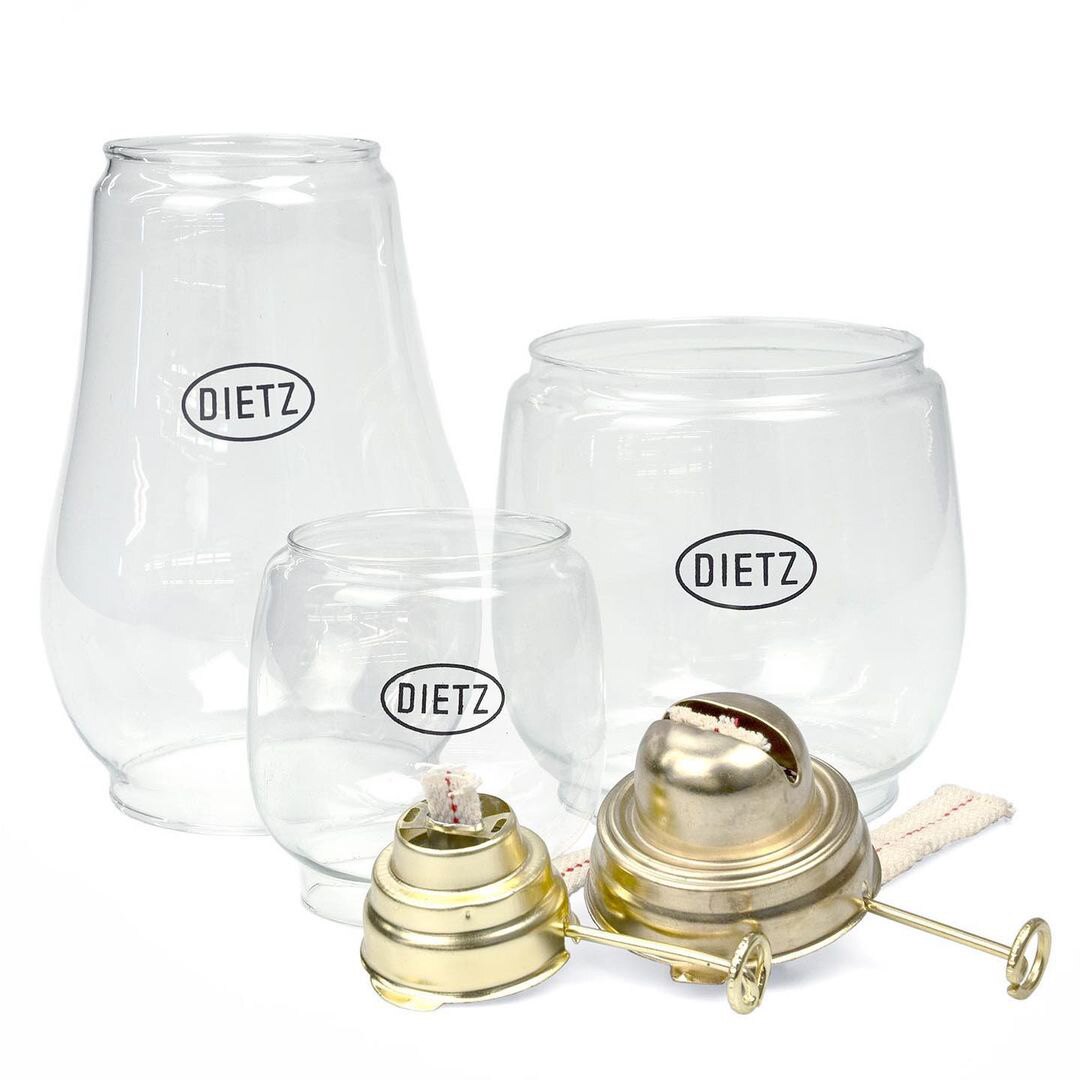 DIETZ JFEIBLUE FREDHAND COAL OIL LAMP SHADE LAMPS REPLACEMENT ACCESSORIES