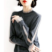 MSTOKYO sweater ins female forest department wild collarbone female spring 2020 female loose outside wear autumn and winter lazy wind