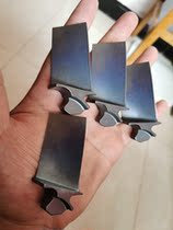 Aircraft engine blade three-stage compressor titanium alloy blade