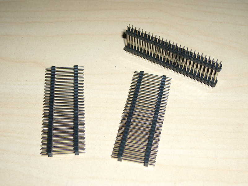 Double-row pin 2 0 pitch double plastic all-bronze manufacturer Direct pin Long 0 5 * 22MM 2 * 27PIN