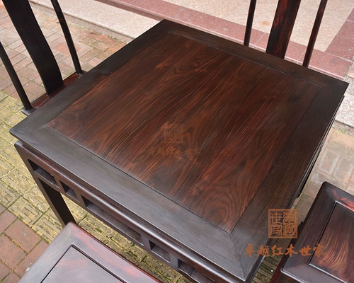 Чай улун Да Хун Пао, квадратный антикварный стульчик для кормления, мебель из натурального дерева для отдыха