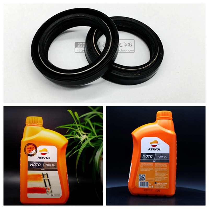 Weshuang imported shock absorbing oil GSX DL GW250 DR300 oil seal anti-dust cover dust cover 10 hard 5 soft