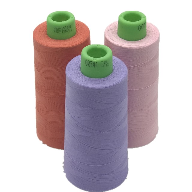 ນຳເຂົ້າ Jintai thread 502 Coats core-spun thread polyester ຄວາມໄວສູງ ພິເສດສໍາລັບຜ້າໄຫມບາງໆ 25 ຢວນ