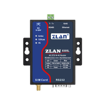 (ZLAN) 4gdtu gigabit 4G wireless router with network port DTU data transmission equipment 232 485 to 4g Ethernet data on the cloud ZLAN830