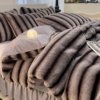 Winter Imitation Rabbit Fur Four-Piece Bedding Set, Thickened Milk Velvet Double-Sided Fleece Duvet Cover, Fitted Sheet, Coral Fleece Bed Sheet Three-Piece Set
