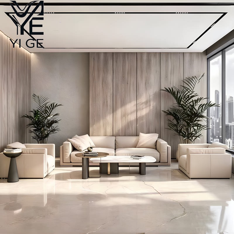Hotel Lobby, Clubhouse, Reception Area, Sofa, Sales Office, Exhibition Hall, Negotiation Sofa, Beauty Salon, Leisure Sofa