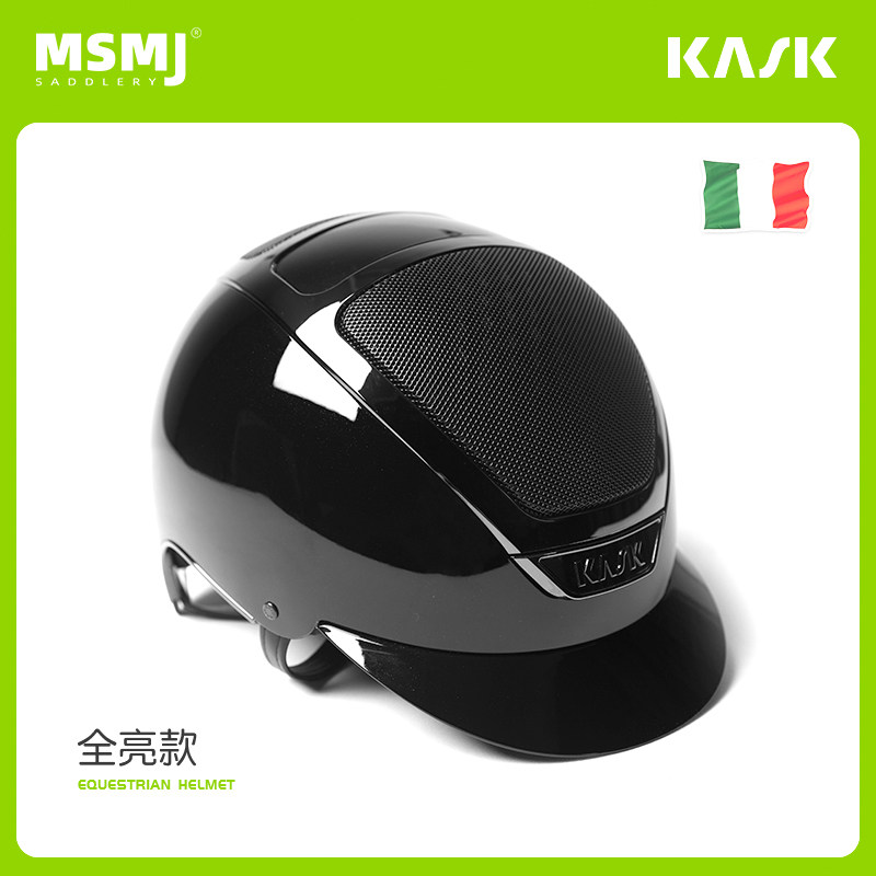 MSMJ Italy Imported KASK Equestrian Safety Helmet Full Brightly Riding Protection Safety Helmet Male And Female Equipment