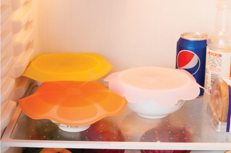 One meter enamel transparent silicone refrigerator cling film cover microwave fresh-keeping bowl fresh-keeping cover