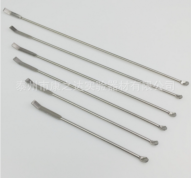 Stainless steel micro-drug spoon drug spoon scraping and shovel drug scraping 220mm300mm350mm400mm450mm500mm