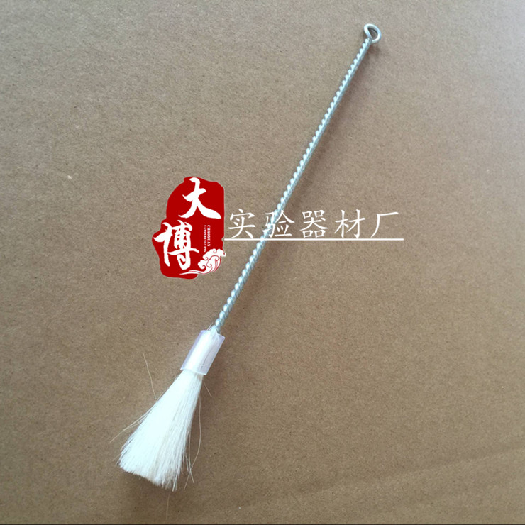 Laboratory brush scales brush in the laboratory to clean the hair brush