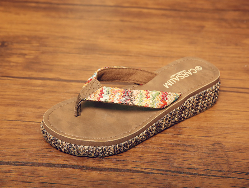 Sandales femme en canne - Ref 2667510 Image 16