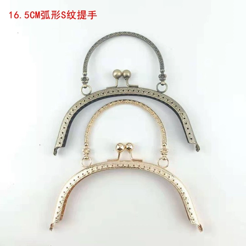 Изогнутая квадратная многоцветная портативная ручка, сумка с петлей на руку, аксессуар